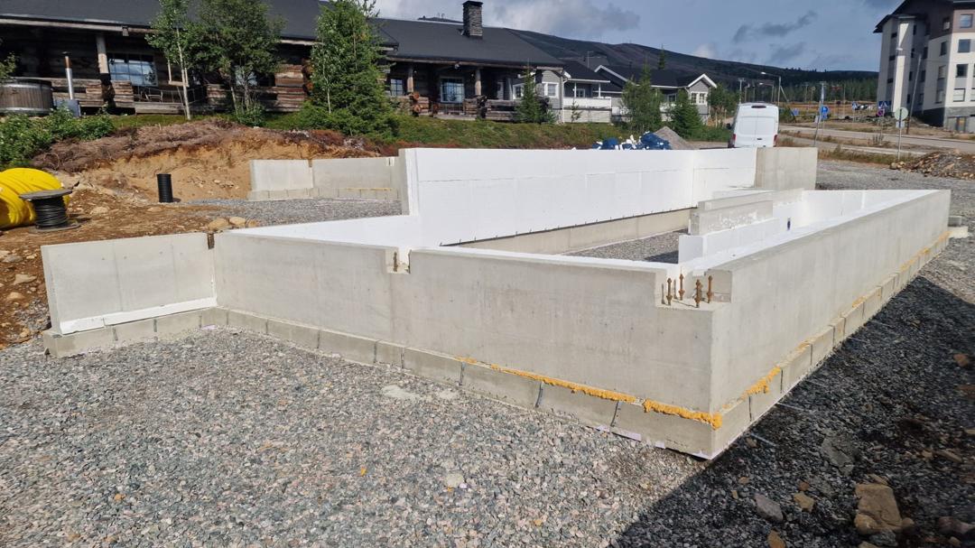 Omakotitalon perustus